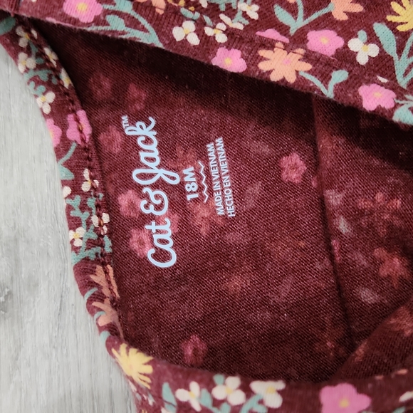 🌺 Adorable flower print dress Cat & Jack 🌺 - Picture 3 of 6